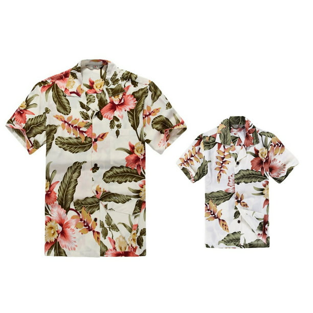 Alohawears Clothing Company Mens Island Arts Hawaiian Aloha Cruise Luau Shirt 